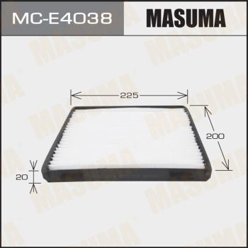MCE4038 MASUMA Фильтр, воздух во внутренном пространстве