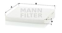 CU2132 MANN-FILTER Фильтр, воздух во внутренном пространстве