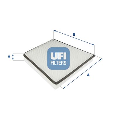 5324500 UFI Фильтр, воздух во внутренном пространстве