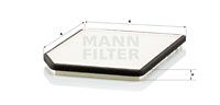 CU2525 MANN-FILTER Фильтр, воздух во внутренном пространстве