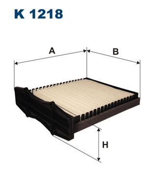 K1218 FILTRON Фильтр, воздух во внутренном пространстве