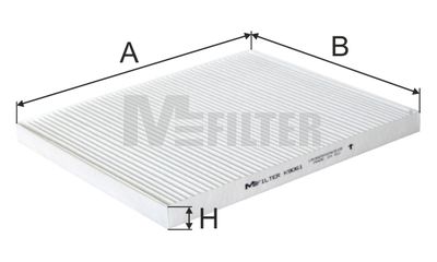 K9061 MFILTER Фильтр, воздух во внутренном пространстве