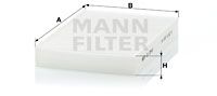 CU2945 MANN-FILTER Фильтр, воздух во внутренном пространстве