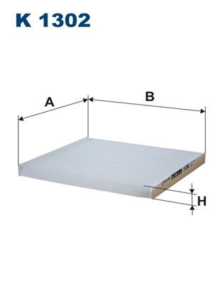 K1302 FILTRON Фильтр, воздух во внутренном пространстве