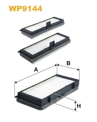 WP9144 WIX FILTERS Фильтр, воздух во внутренном пространстве