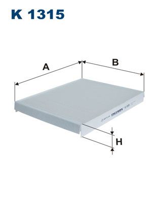 K1315 FILTRON Фильтр, воздух во внутренном пространстве