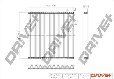 DP1110120051 Dr!ve+ Фильтр, воздух во внутренном пространстве