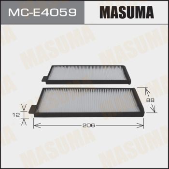 MCE4059 MASUMA Фильтр, воздух во внутренном пространстве