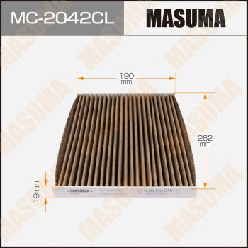 MC2042CL MASUMA Фильтр, воздух во внутренном пространстве