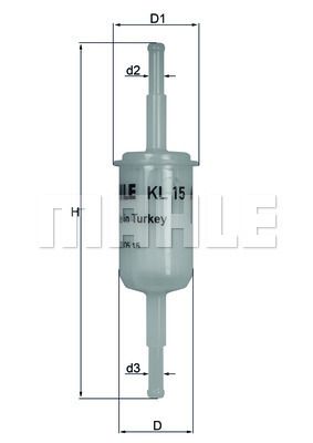 KL15OF KNECHT Топливный фильтр