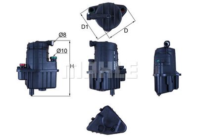 KL469 KNECHT Топливный фильтр