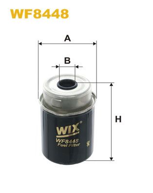WF8448 WIX FILTERS Топливный фильтр