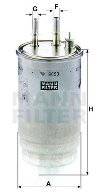WK9053z MANN-FILTER Топливный фильтр
