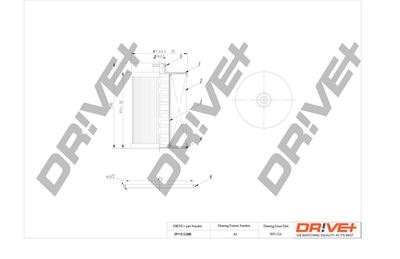 DP1110130086 Dr!ve+ Топливный фильтр