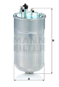 WK8021 MANN-FILTER Топливный фильтр