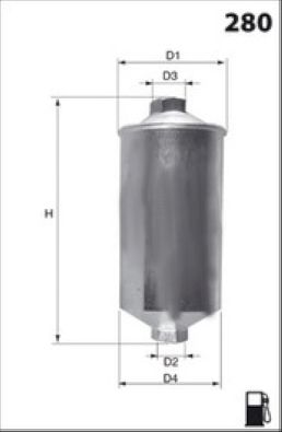E147 MISFAT Топливный фильтр