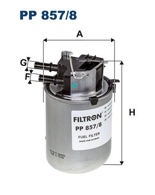 PP8578 FILTRON Топливный фильтр