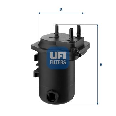 2405200 UFI Топливный фильтр