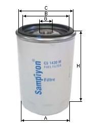 CS1430MVL SAMPIYON FILTER Топливный фильтр