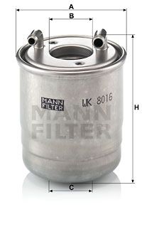 WK8016x MANN-FILTER Топливный фильтр