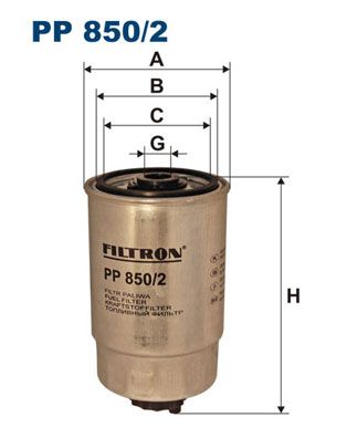 PP8502 FILTRON Топливный фильтр