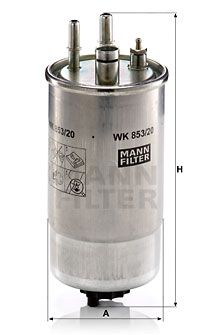 WK85320 MANN-FILTER Топливный фильтр