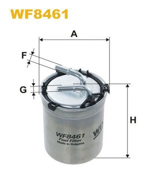 WF8461 WIX FILTERS Топливный фильтр