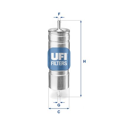 3150800 UFI Топливный фильтр