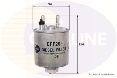 EFF205 COMLINE Топливный фильтр