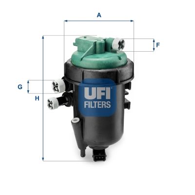 5517800 UFI Топливный фильтр