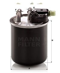 WK82014 MANN-FILTER Топливный фильтр
