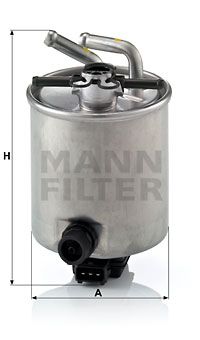 WK9011 MANN-FILTER Топливный фильтр