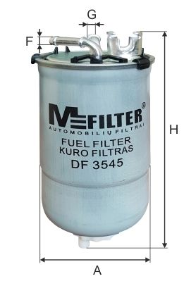 DF3545 MFILTER Топливный фильтр
