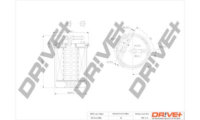 DP1110130065 Dr!ve+ Топливный фильтр