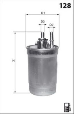 M412 MISFAT Топливный фильтр