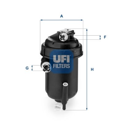 5514300 UFI Топливный фильтр
