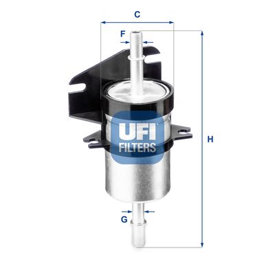 3174000 UFI Топливный фильтр