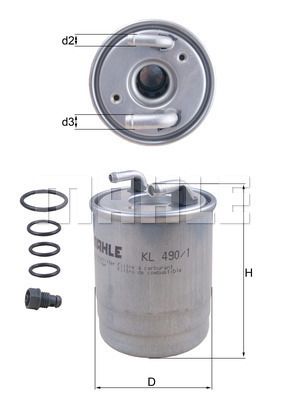 WG1215025 WILMINK GROUP Топливный фильтр
