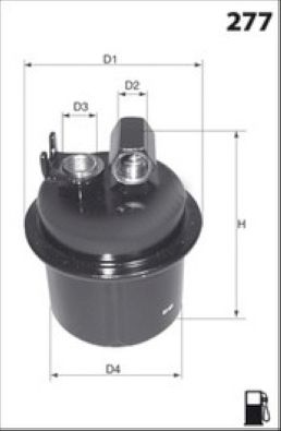 E143 MISFAT Топливный фильтр