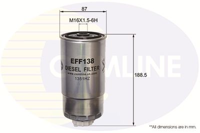 EFF138 COMLINE Топливный фильтр