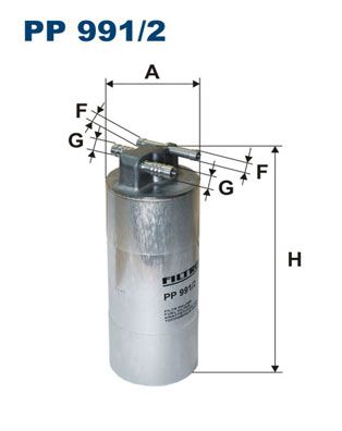 PP9912 FILTRON Топливный фильтр