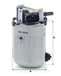 WK9054 MANN-FILTER Топливный фильтр