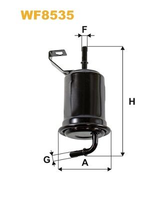 WF8535 WIX FILTERS Топливный фильтр