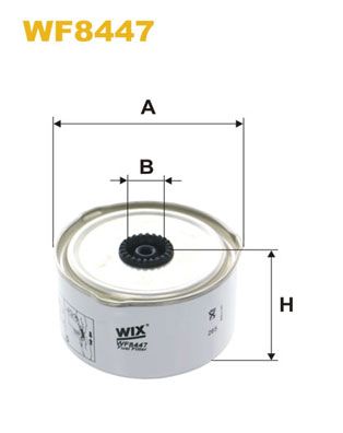 WF8447 WIX FILTERS Топливный фильтр