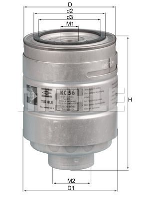 KC56 KNECHT Топливный фильтр