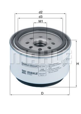 WG1214789 WILMINK GROUP Топливный фильтр