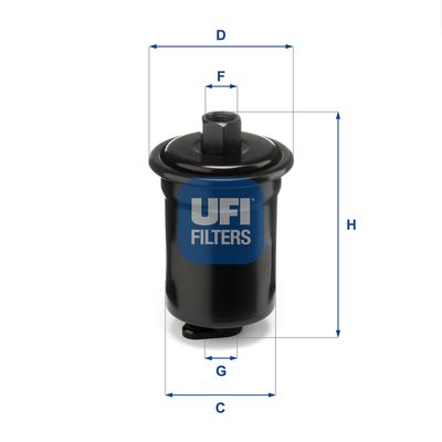 3171200 UFI Топливный фильтр