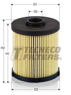 GS0470E TECNECO FILTERS Топливный фильтр