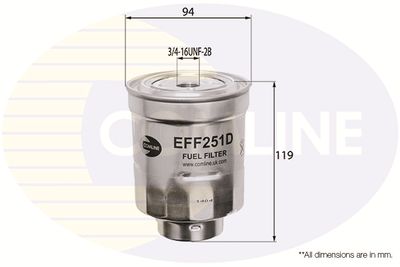 EFF251D COMLINE Топливный фильтр