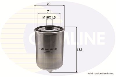 EFF137 COMLINE Топливный фильтр